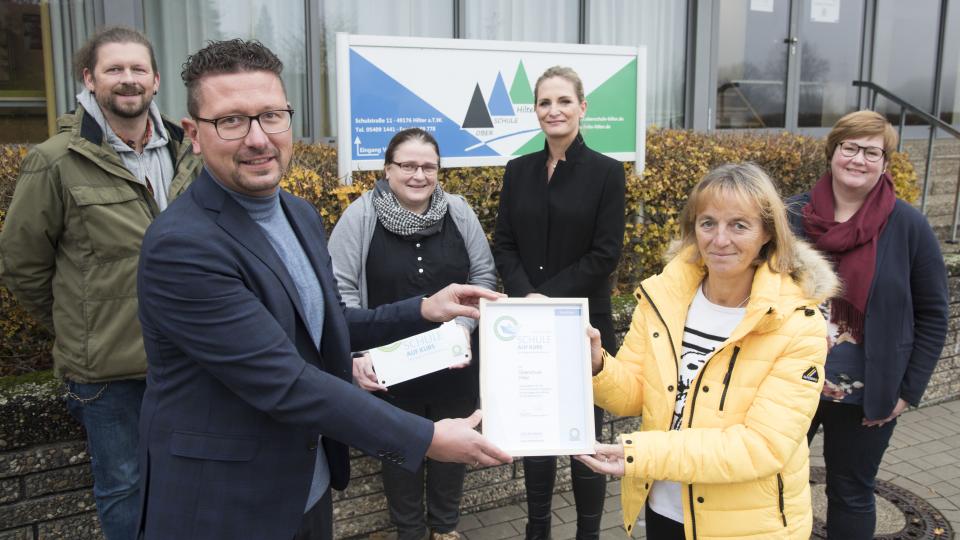 Schule auf Kurs in Hilter