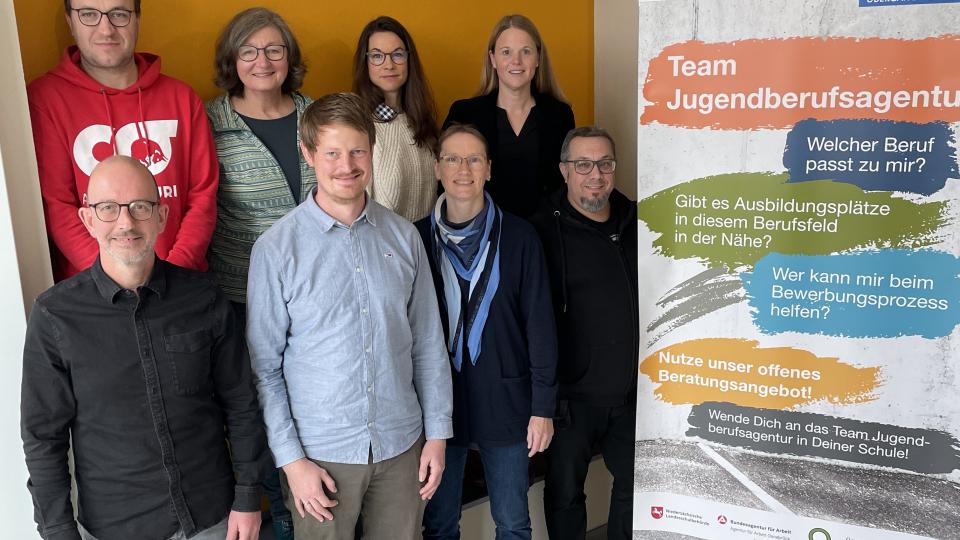 In der neuen „Jugendberufsagentur in Schule“ wollen sie Schülerinnen und Schüler des Greselius-Gymnasiums Bramsche bestmöglich auf den Übergang von der Schule in Studium und Berufs vorbereiten.